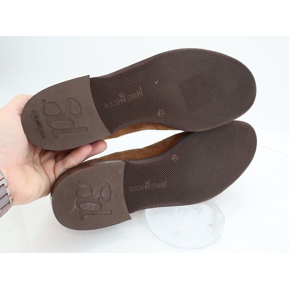 Paul Green Brown Suede Loafers - Picture 9 of 14